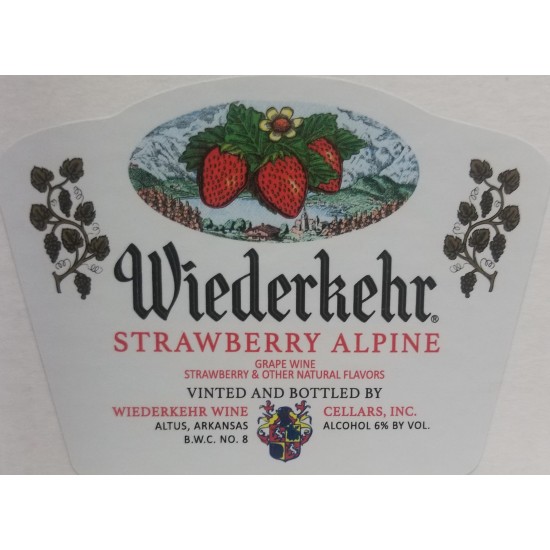Wiederkehr Strawberry Alpine 750ml